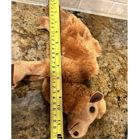 Adventure Planet Camel Furry‎ Plush Stuffed Animal Soft Brown Size 9" X 12" - Picture 7 of 9
